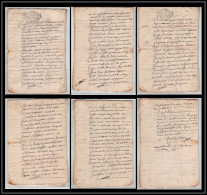 40178 Riom Auvergne Devaux N°300 Indice 5 27 Octobre 1684 Complet 8 Pages Document Très Ancien 18ème - Cachets Généralité