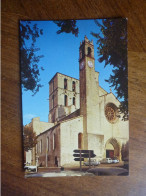 Delcampe - CPSM écrite 1969 FORCALQUIER LA CATHEDRALE - Forcalquier