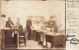 BRUXELLES - RPPC - Glüklampen Fabrikation - Fabrication De Lampes à Gaz - Old Professions