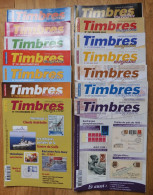 Lot De 14 Timbres Magazines Entre N° 187 (03/2017) Et 228 (12/2020) - Français (àpd. 1941)