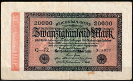 Reichsbanknote 1923 - 20000 Mark
