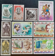 Haute Volta 1928 1960 1963 1975 1976 1977 Yvert 44 45 73 74 357 380 429 430 432 T1 O/*/** Used/MH/MNH - Unused Stamps