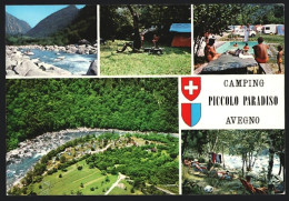 AK Avegno, Camping Piccolo Paradiso, Propr. Fam. Reggiori Spack - Paradiso