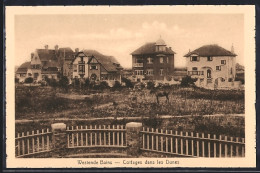 AK Westende Bains, Cottages Dans Les Dunes - Westende