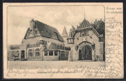 AK Berlin-Grunewald, Blick Auf Das Restaurant Hundekehle - Grunewald