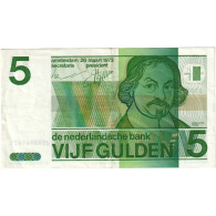 Pays-Bas, 5 Gulden, 1973-03-28, TTB - 5 Gulden