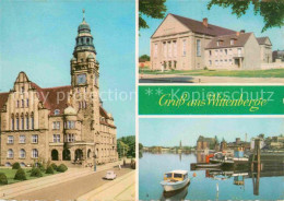 Wittenberge Prignitz Hafen Rathaus Kulturhaus - Wittenberge