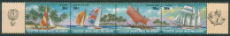 Kokos-Inseln 1987 Segelboote Segelschiff 166/69 ZD Postfrisch (C42024) - Cocos (Keeling) Islands