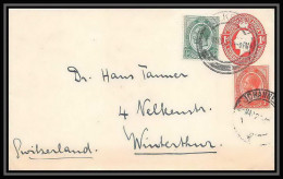 1716/ Afrique Du Sud (RSA) N°1 Complément Entier Stationery Enveloppe Cover Pour Winterthour Suisse Swiss - Brieven En Documenten