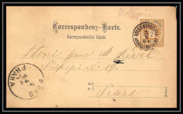 4645 Praha Bohemie 1884 Carte Postale Autriche (Austria) Entier Postal Stationery - Autres & Non Classés