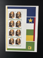 Centrafricaine Central Africa 2023 Mi. 16033 Personalized Louis Pasteur - Physics