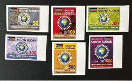 Sud-Soudan South Sudan Südsudan 2020 Mi. 25 - 31 ND IMPERF Struggle Against COVID-19 Pandemic Coronavirus 6 Val. - Sud-Soudan