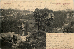 Sächs. Schweiz, Hohnstein, Blick Vom Hockstein - Hohnstein (Saechs. Schweiz)