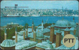Turkey - GPT, 2nd Print, Bosphorus View From Sarayburnu, Shallow Notch, Specimen, No Control, RRR - Turchia
