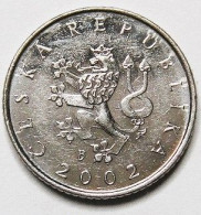 Pièce De Monnaie  1 Koruna    2002 - Tsjechië