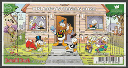 Nederland NVPH 4059 Vel Kinderzegels 2022 MNH Postfris Donald Duck Disney Cartoon - Neufs