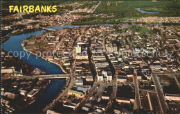 Fairbanks Alaska Fliegeraufnahme Mit Chena River - Andere & Zonder Classificatie
