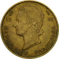 Monnaie, French West Africa, 5 Francs, 1956, Paris, TTB, Aluminum-Bronze, KM:5 - Côte-d'Ivoire