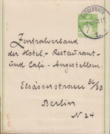 1926. DANMARK. 7 øre Wrapper Print 45-M To Berlin, Germany Cancelled KJøBENHAVN 2.11.26.  - JF600029 - Covers & Documents