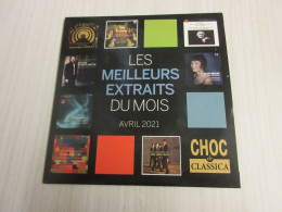 CD MUSIQUE CLASSIQUES Les MEILLEURES EXTRAITS Du MOIS AVRIL 2021 - Classical