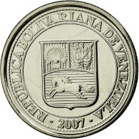 Monnaie, Venezuela, 10 Centimos, 2007, Maracay, SUP, Nickel Plated Steel, KM:89 - Venezuela