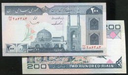 IRAN , P136b ， 200-RIAL ， ND(1982) , UNC - Iran