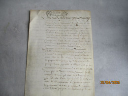 BUGEY  BOURG EN BRESSE CACHET GENERALITE PARCHEMIN  1781 - Cachets Généralité