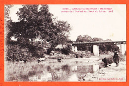 27969 /  OUEME Dahomey Afrique Occidentale A.O.F (•◡•) Bords OUEME Au Pont Du Kilometre 247 ◉ FORTIER 3066 - Dahomey