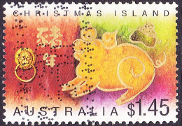 CHRISTMAS ISLAND 2007 QEII $1.20 Chinese New Year- Year Of The Pig SG402 Used - Christmas Island
