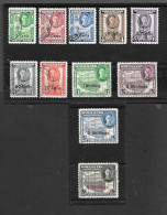 SOMALILAND 1951 SET SG 125/135 FINE USED Cat £85 - Somaliland (Protectorate ...-1959)