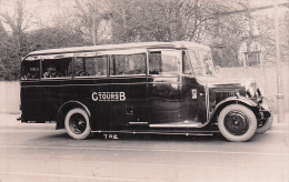 CARTE PHOTO AUTOCAR  G.B. TOURS - Busse & Reisebusse