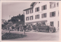 Maloja GR, Hotel Post, Bus Postal SAURER, Ligne Castasegna - Maloja - St Moritz (3897) 10x15 - Castasegna
