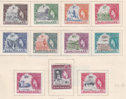 BASUTOLAND  -  1961 New Currency Set Hinged Mint - 1933-1964 Crown Colony