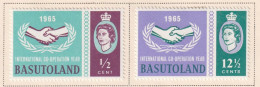 BASUTOLAND  -  1965 ICY Set Hinged Mint - 1933-1964 Crown Colony