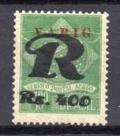 BRASIL - BRESIL 1931 - VARIG 400- 1300 - V15 - SC-3CLF2 - MH, NUEVO CON SEÑAL - Neufs