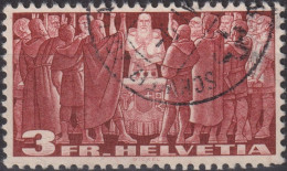 1955 Schweiz ⵙ Zum: 217x, Mi: 329x, Bundesschwur - Gebraucht