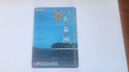 Maldives-(294MLDGIA--MAL-C-03)-Telecom Tower-(86)-(RF30)-(CHIP)(294MLDGIA02790607)-GOOD Card - Maldives