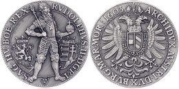 Bohemia 10 Dukat 1603 In Silver Restrike 2010 - Tsjechië