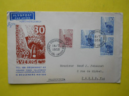 SUEDE CENTENAIRE  GOTSTALET 1958 - Other & Unclassified