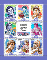 2025 04 - GUINEA BISSAU - AYRTON SENNA 30TH          8V    Complet Set MNH** - Auto's