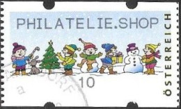 Österreich Austria Autriche 2006 ATM Sielaff Philatelie.Shop Winter Mi.No. 8 Postally Used Gestempelt Oblitéré - Machine Labels [ATM]
