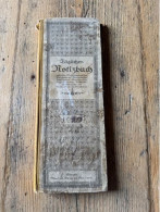 Tägliches Notizbuch 1919 – Geschäftskalender – Historische Büro-Rarität - Big : 1901-20