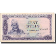 Billet, Guinea, 100 Sylis, 1960, 1960-03-01, KM:19, TB - Guinée