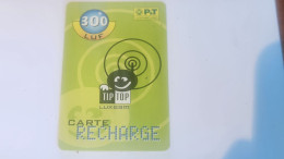 LUXEMBOURG-(LU-TIP-REF-0006)-Smiley TipTop-(116)(TIP TOP)-(300LUF)(337-728-859-509-95)-(TANGO)(00375510)-prepiad Card - Luxembourg