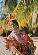 - MARTINIQUE. - Folklore Antillais. Danseuse Du Groupe Folklorique " La Briscante " - Scan Verso - - Dans