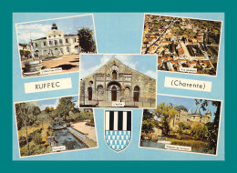 16 Ruffec Eglise Château ( Multivues ) - Ruffec