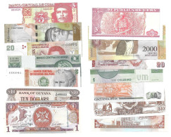 Amérique Du Sud / Latin America - LOT 7 Billets / Notes - UNC / NEUF # 2 - Collections & Lots