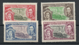 Rhodésie Du Sud YT 36-39 Neuf Avec Charnière X MH - Rhodesia Del Sud (...-1964)