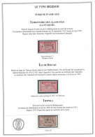 TURQUIE - ALAOUITES - ROUAD - TRIPOLI - MERSON - SUR PAGE A4 - PA NEUF SANS GOMME - ROUAD TRACE DE CHARNIERE - OBLITERAT - Gebruikt