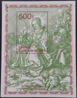 CENTRAFRIQUE / YT BF 36 / DURER - GRAVURE MADONE SUR UN BANC / NEUF ** / MNH - Engravings